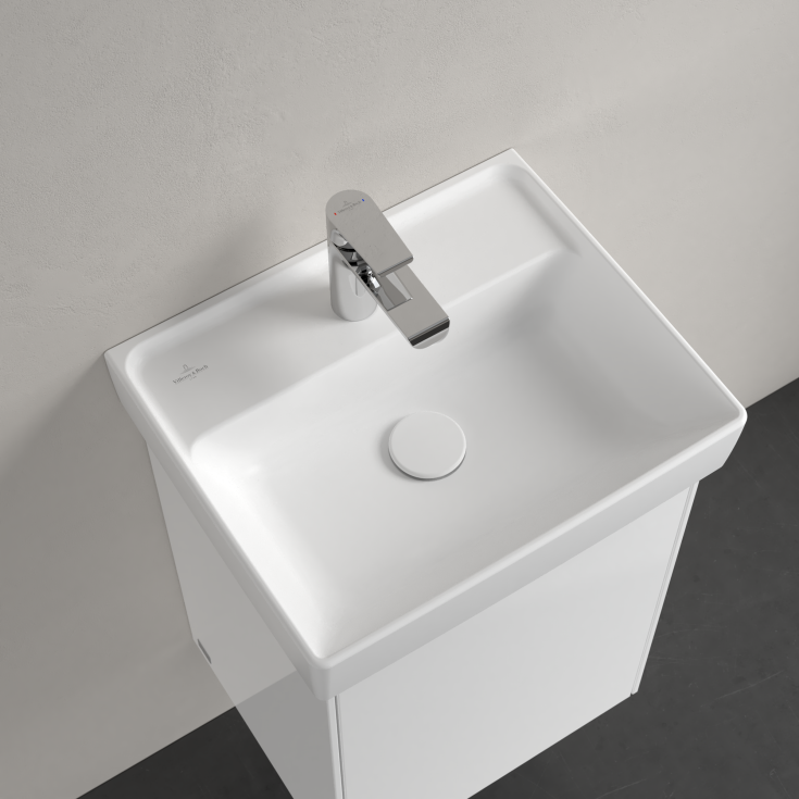 Villeroy & Boch Collaro tvättställ, 45x37 cm, matt vit
