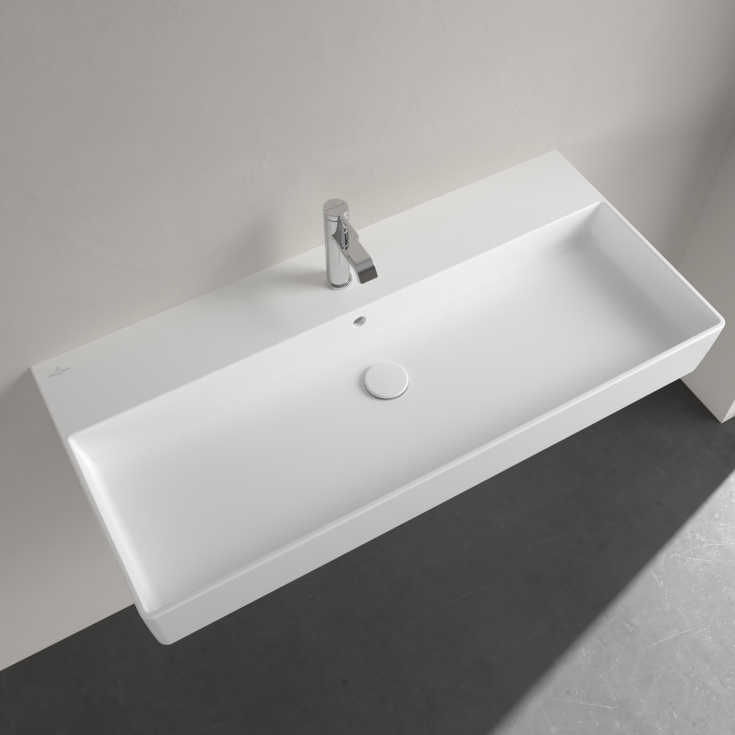 Villeroy & Boch Memento 2.0 håndvask, 100x47 cm, mat hvid