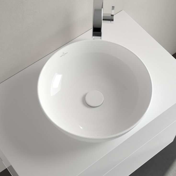 Villeroy & Boch Artis håndvask, Ø43 cm, mat hvid