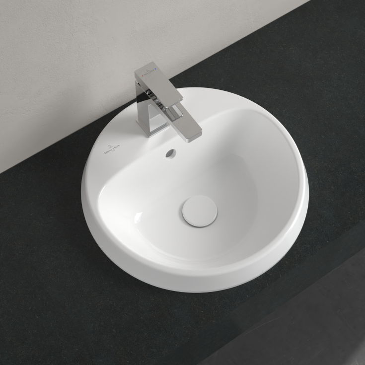 Villeroy & Boch Architectura håndvask, Ø45 cm, hvid
