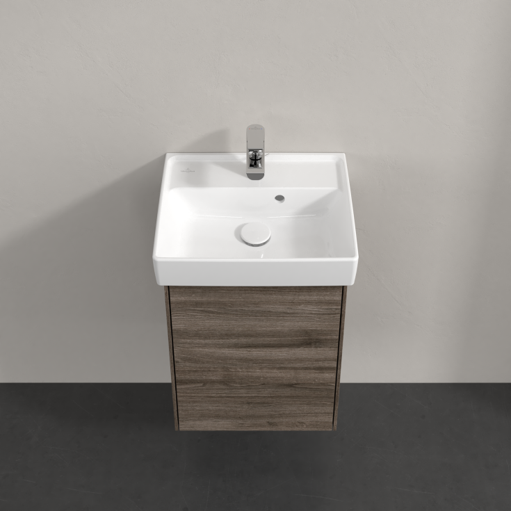 Villeroy & Boch Collaro underskåp, 41x34,4 cm, vänster, grå ek