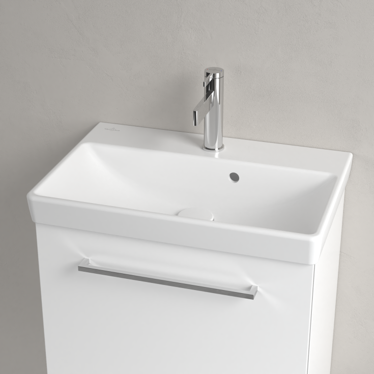 Villeroy & Boch Avento håndvask, 55x37 cm, mat hvid