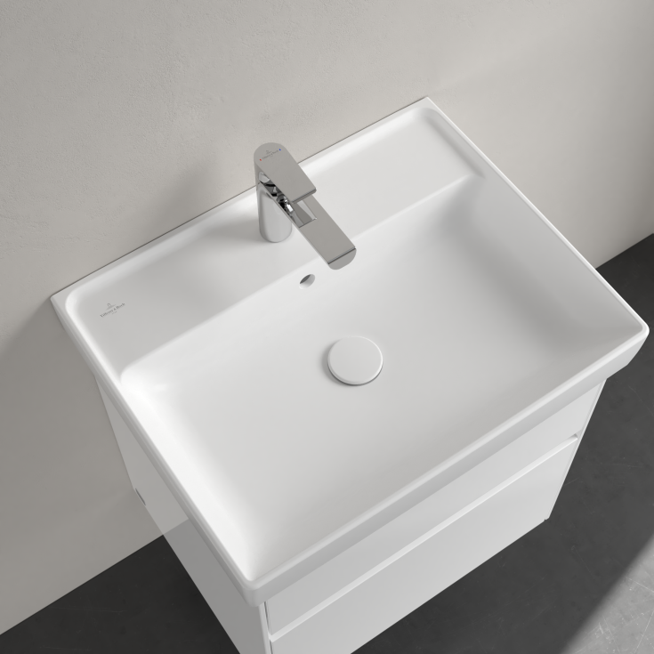 Villeroy & Boch Collaro håndvask, 60x47 cm, mat hvid