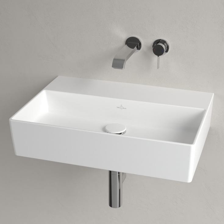 Villeroy & Boch Memento 2.0 tvättställ, 60x42 cm, matt vit