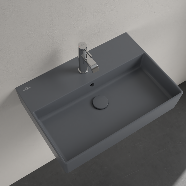 Villeroy & Boch Memento 2.0 håndvask, 60x42 cm, mat grå
