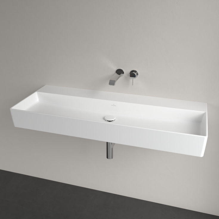 Villeroy & Boch Memento 2.0 tvättställ, 120x47 cm, matt vit