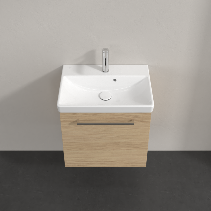 Villeroy & Boch Avento A888 servantskap, 52,6x38,2 cm, høyre, eik