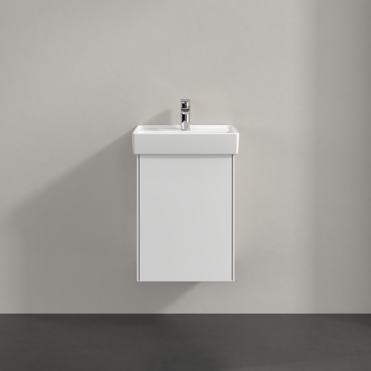 Villeroy & Boch Collaro tvättställsunderskåp, 41x34,4 cm, vänster, vit