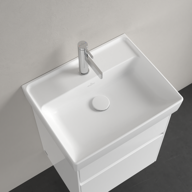 Villeroy & Boch Collaro tvättställ, 50x40 cm, matt vit