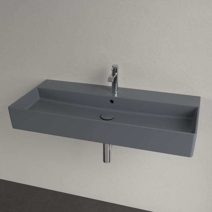 Villeroy & Boch Memento 2.0 tvättställ, 100x47 cm, matt grå