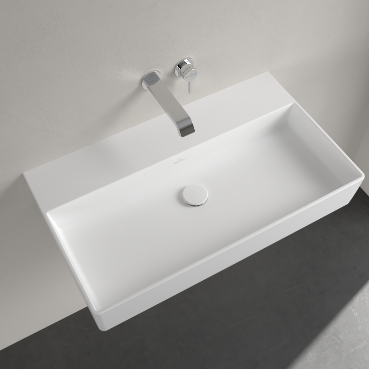 Villeroy & Boch Memento 2.0 hÄndvask, 80x47 cm, mat hvid