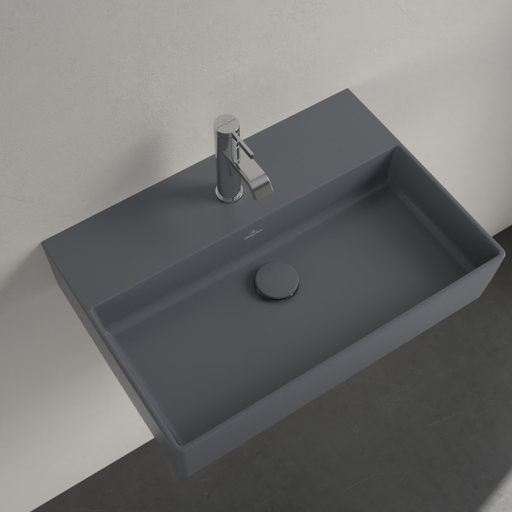 Villeroy & Boch Memento 2.0 håndvask, 60x42 cm, mat grå