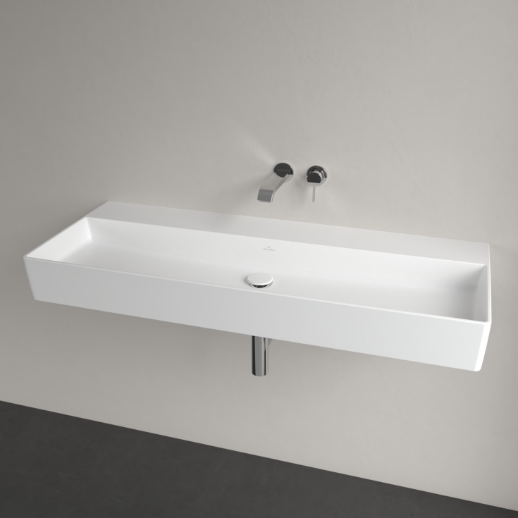 Villeroy & Boch Memento 2.0 tvättställ, 120x47 cm, matt vit