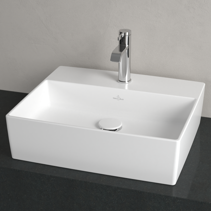 Villeroy & Boch Memento 2.0 tvättställ, 50x42 cm, matt vit