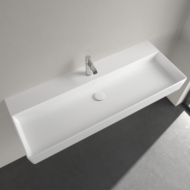 Villeroy & Boch Memento 2.0 håndvask, 120x47 cm, mat hvid