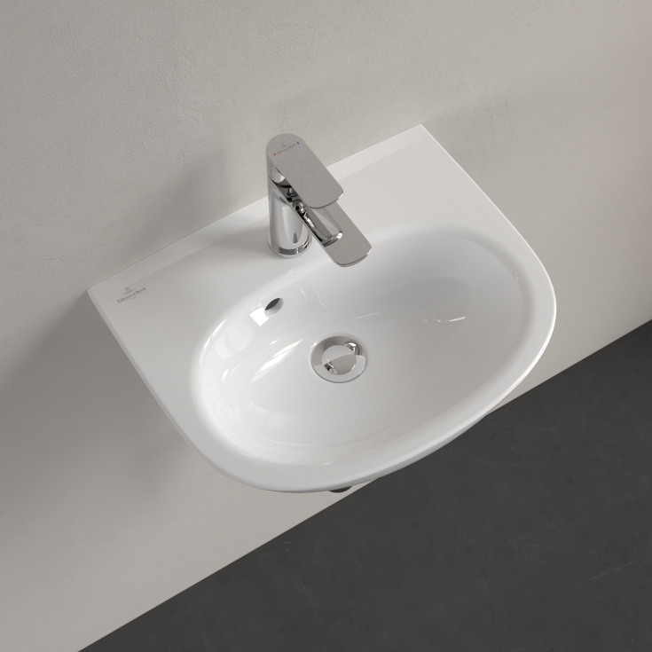 Villeroy & Boch O.Novo tvättställ, 45x36 cm, vit