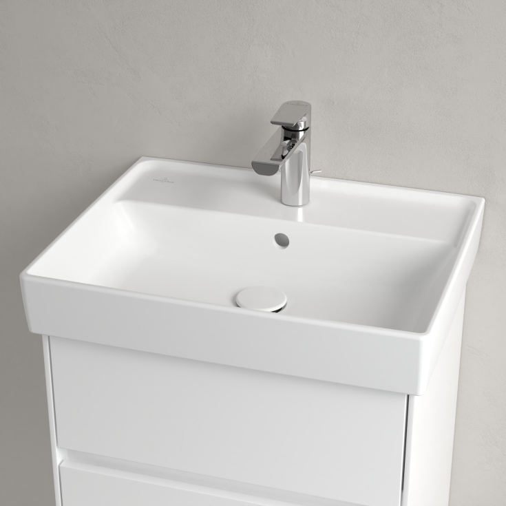 Villeroy & Boch Collaro tvättställ, 55x44 cm, matt vit