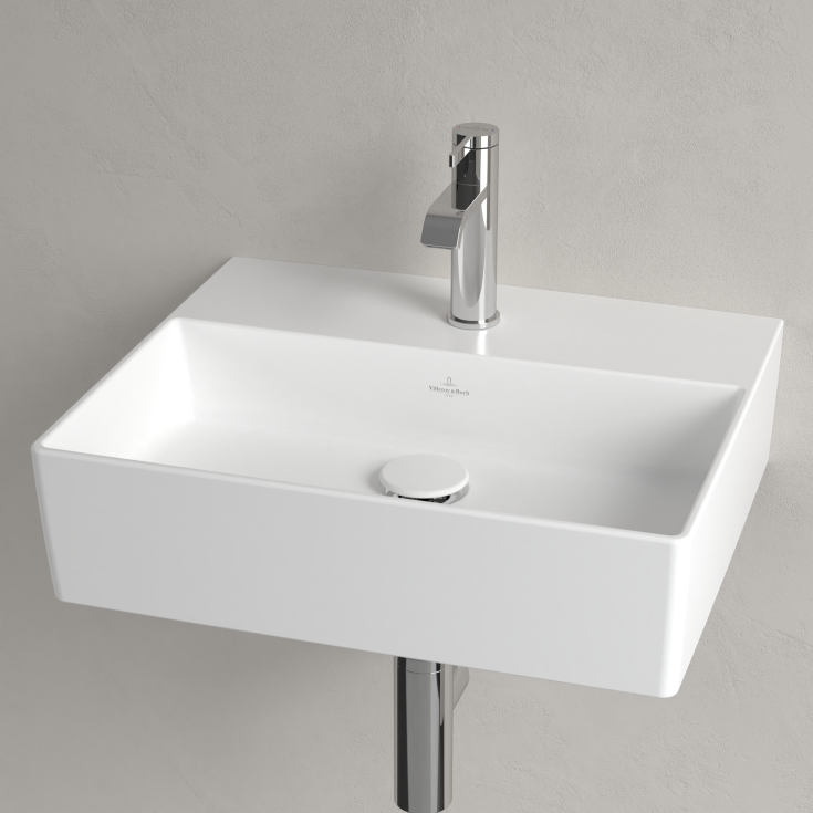 Villeroy & Boch Memento 2.0 håndvask, 50x42 cm, mat hvid