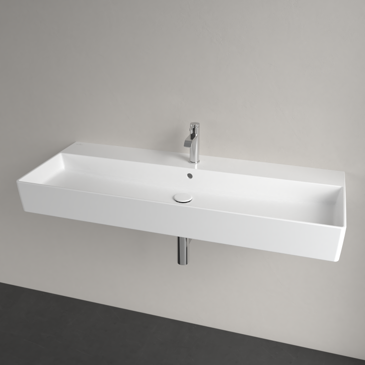 Villeroy & Boch Memento 2.0 tvättställ, 120x47 cm, matt vit