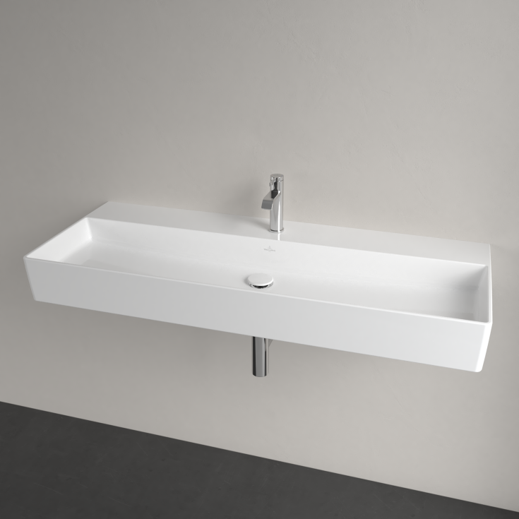 Villeroy & Boch Memento 2.0 tvättställ, 120x47 cm, vit