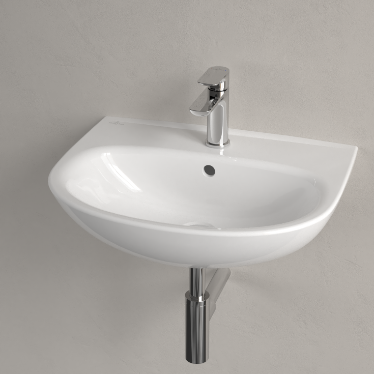 Villeroy & Boch O.Novo tvättställ, 55x44 cm, vit