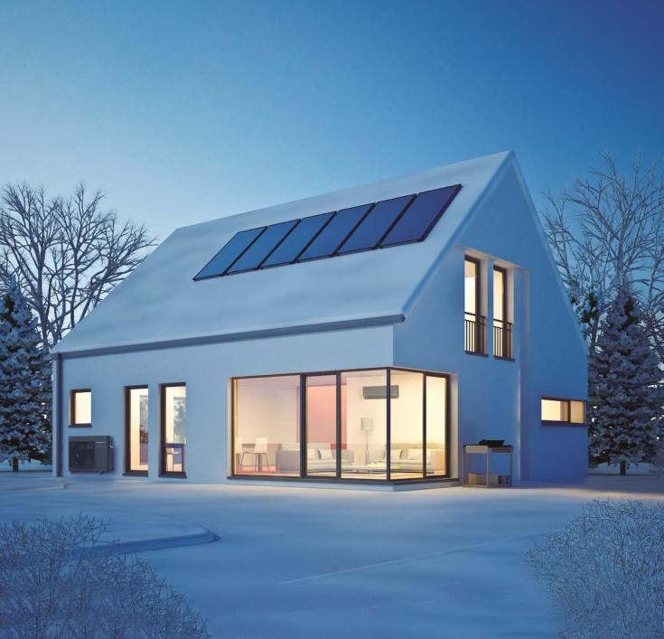 Panasonic CU-2Z50ABEC Power Heat Multi luft til luft varmepumpe, udedel, 6,4 kW