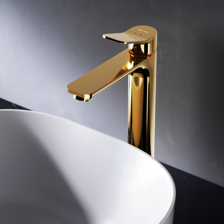 AM.PM X-Joy tvättställsblandare, guld