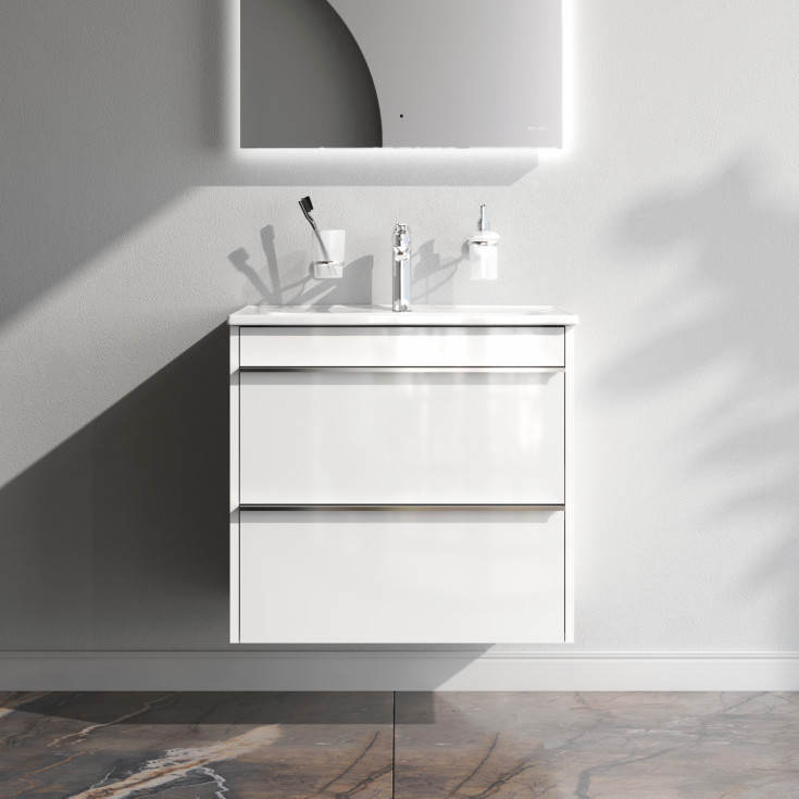 AM.PM Hit møbelpakke, 64x45 cm, hvit høyglans