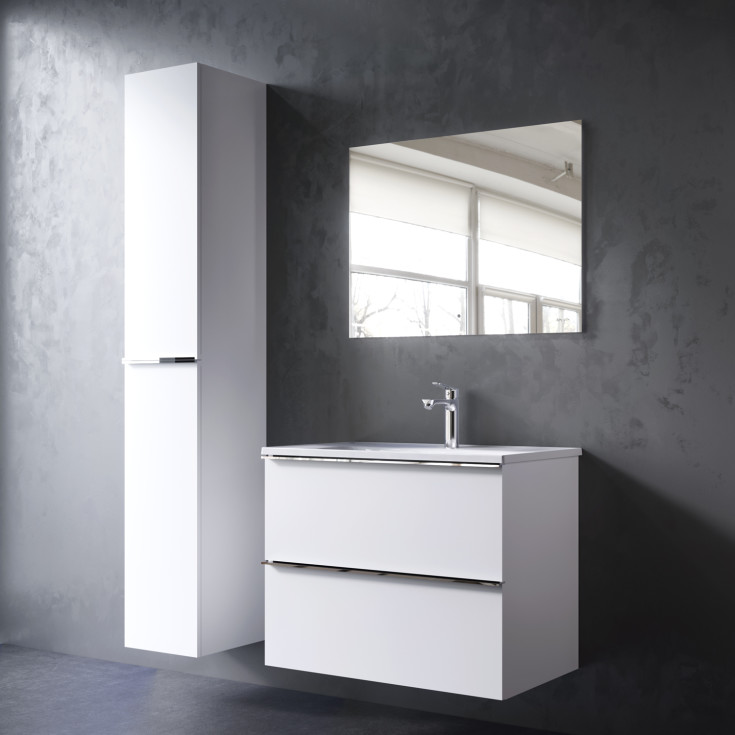 AM.PM Hit möbelpaket, 79x45 cm, vit högglans