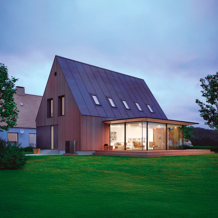 Panasonic WH-WXG25ME8 Big Aquarea luft til vand varmepumpe, udedel, 25 kw