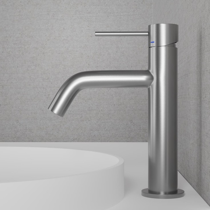 Scandtap Voyage håndvaskarmatur, børstet stål