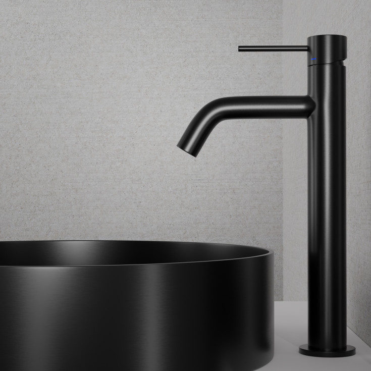 Scandtap Voyage håndvaskarmatur, børstet sort