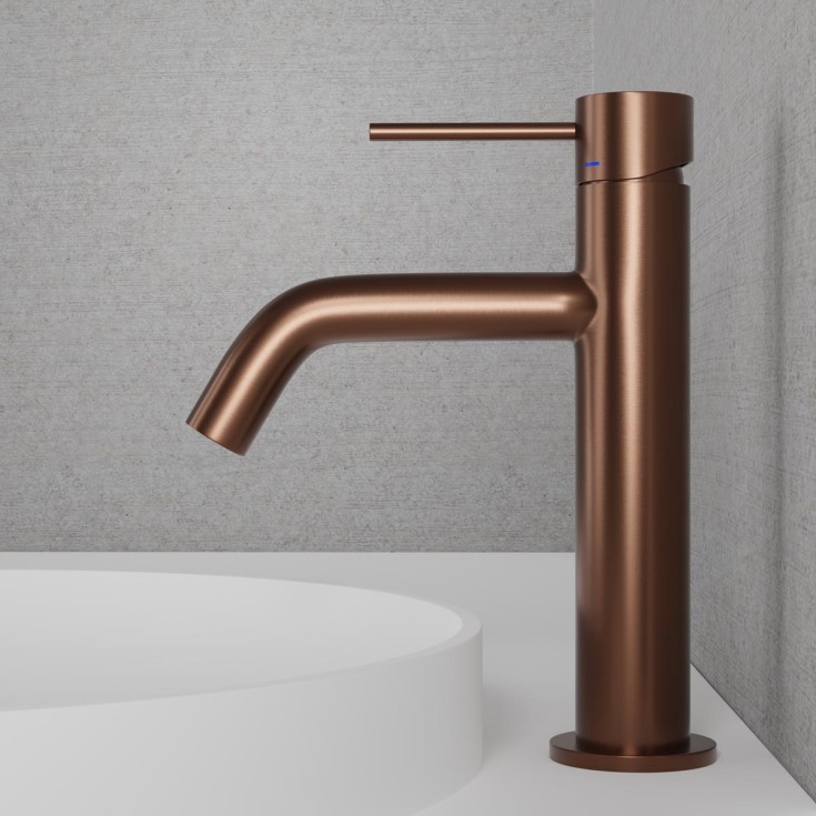 Scandtap Voyage håndvaskarmatur, børstet kobber