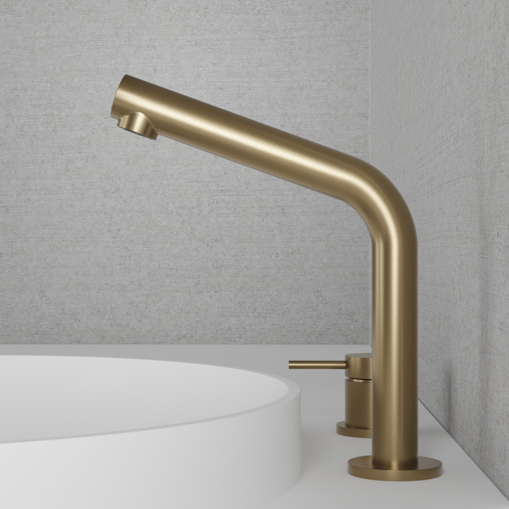 Scandtap Harmonized B2 håndvaskarmatur, børstet messing