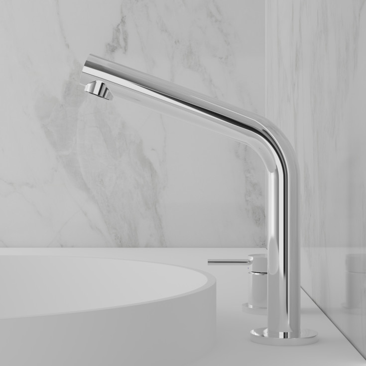 Scandtap Harmonized B2 håndvaskarmatur, poleret stål