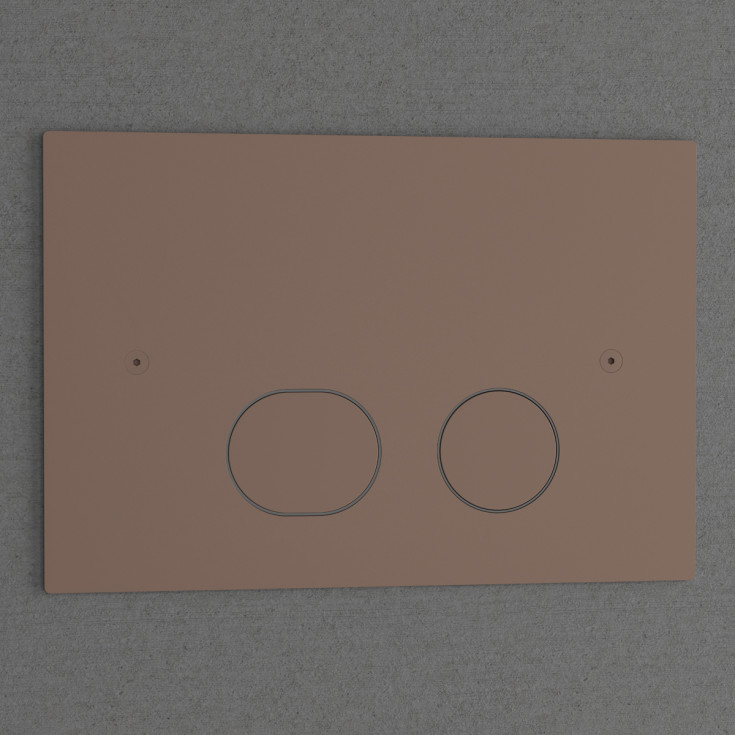 Scandtap Style T betjeningsplade, mat kobber