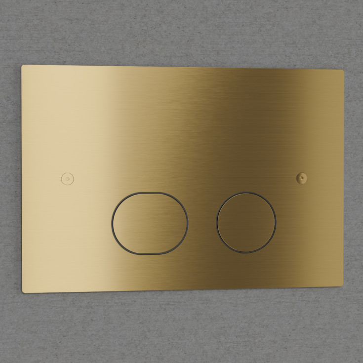 Scandtap Style T betjeningsplade, messing