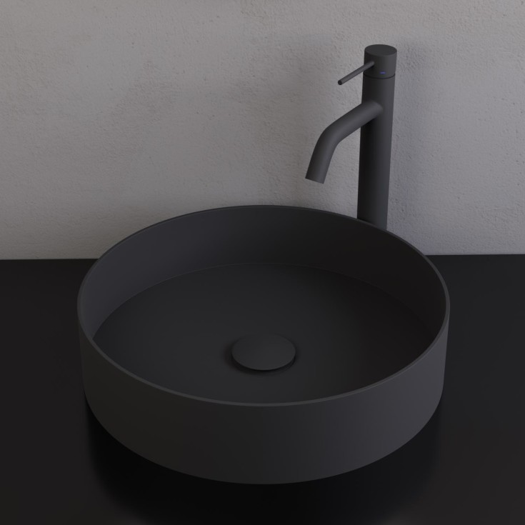 Scandtap Rare R toppmontert servant, Ø375 mm, coal