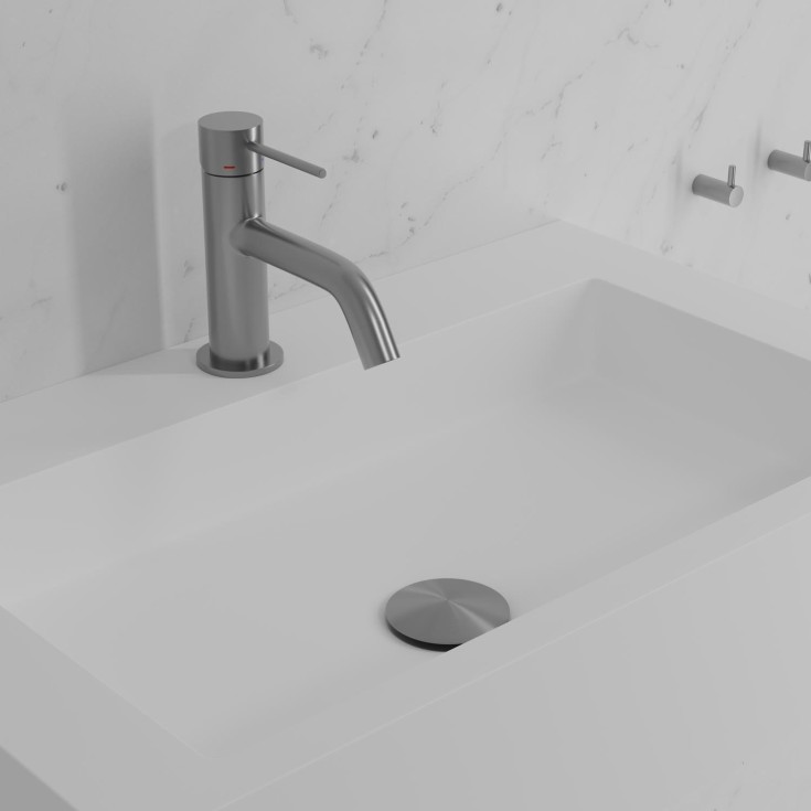 Scandtap Voyage håndvaskarmatur, børstet stål