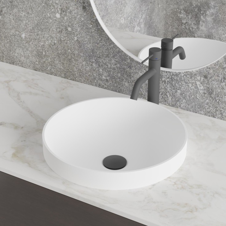 Scandtap Voyage tvättställsblandare, matt grå