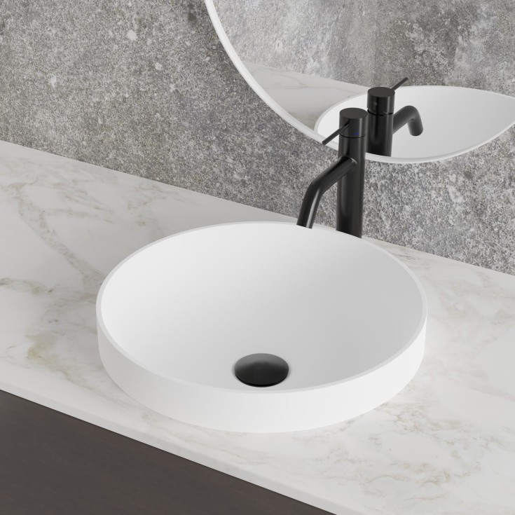 Scandtap Voyage håndvaskarmatur, børstet sort