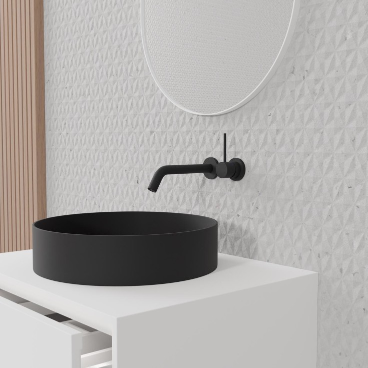 Scandtap Harmonized 1 håndvaskarmatur, mat antracit