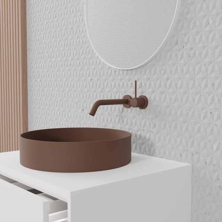 Scandtap Steel Harmonized 1 servantbatteri, tutlengde 182 mm, rust