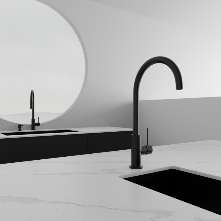 Scandtap Equip køkkenarmatur, børstet sort