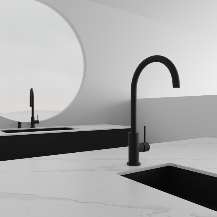 Scandtap Equip köksblandare, matt antracit