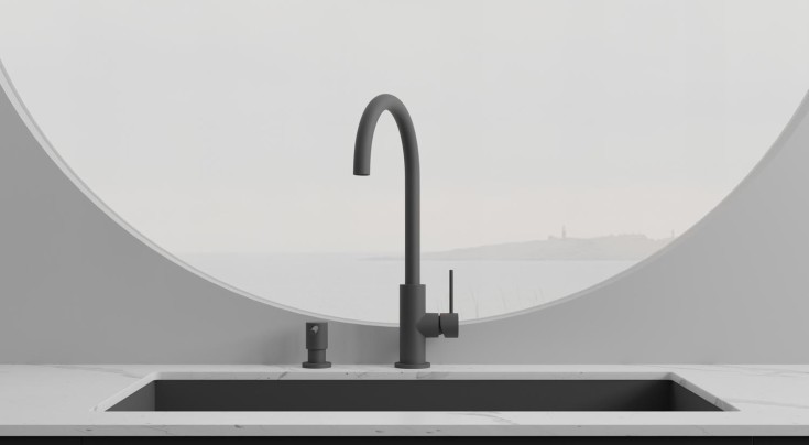 Scandtap Equip køkkenarmatur, mat grå