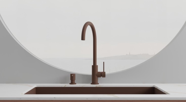 Scandtap Equip kjøkkenbatterieri, rust