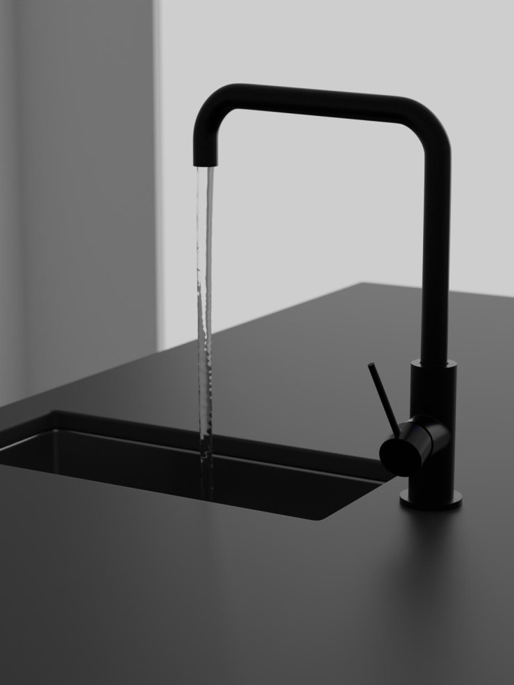 Scandtap Steel Mood kjøkkenbatterieri, shadow