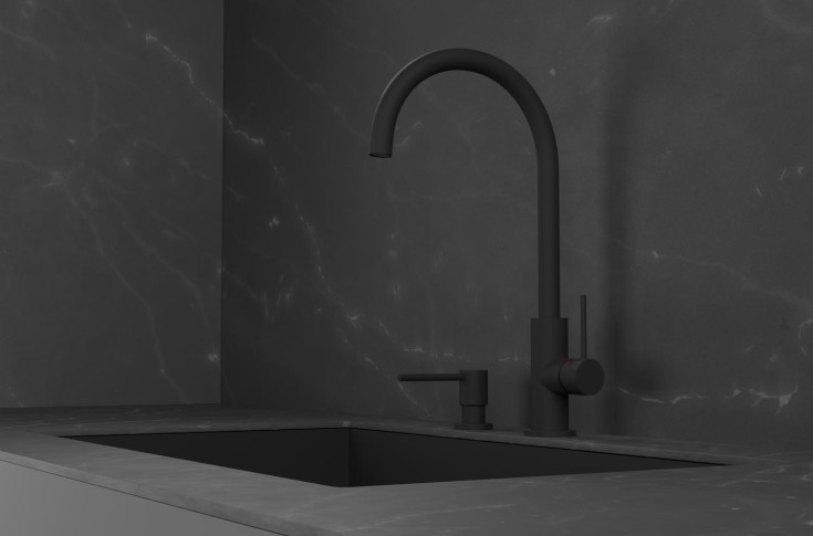 Scandtap Equip køkkenarmatur, mat antracit