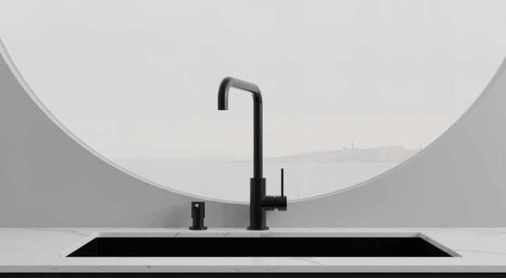 Scandtap Steel Mood kjøkkenbatterieri, shadow